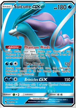 Suicune GX card photo