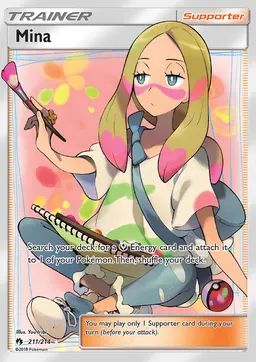 Mina card photo