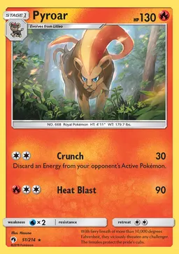 Pyroar #51