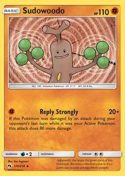 Sudowoodo #110