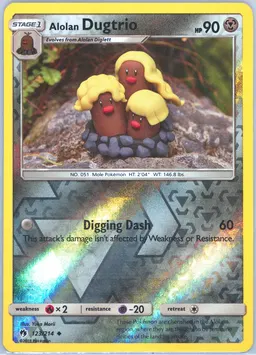 Alolan Dugtrio #123