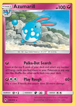 Azumarill #136
