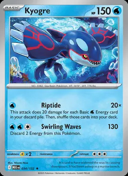 Kyogre #34