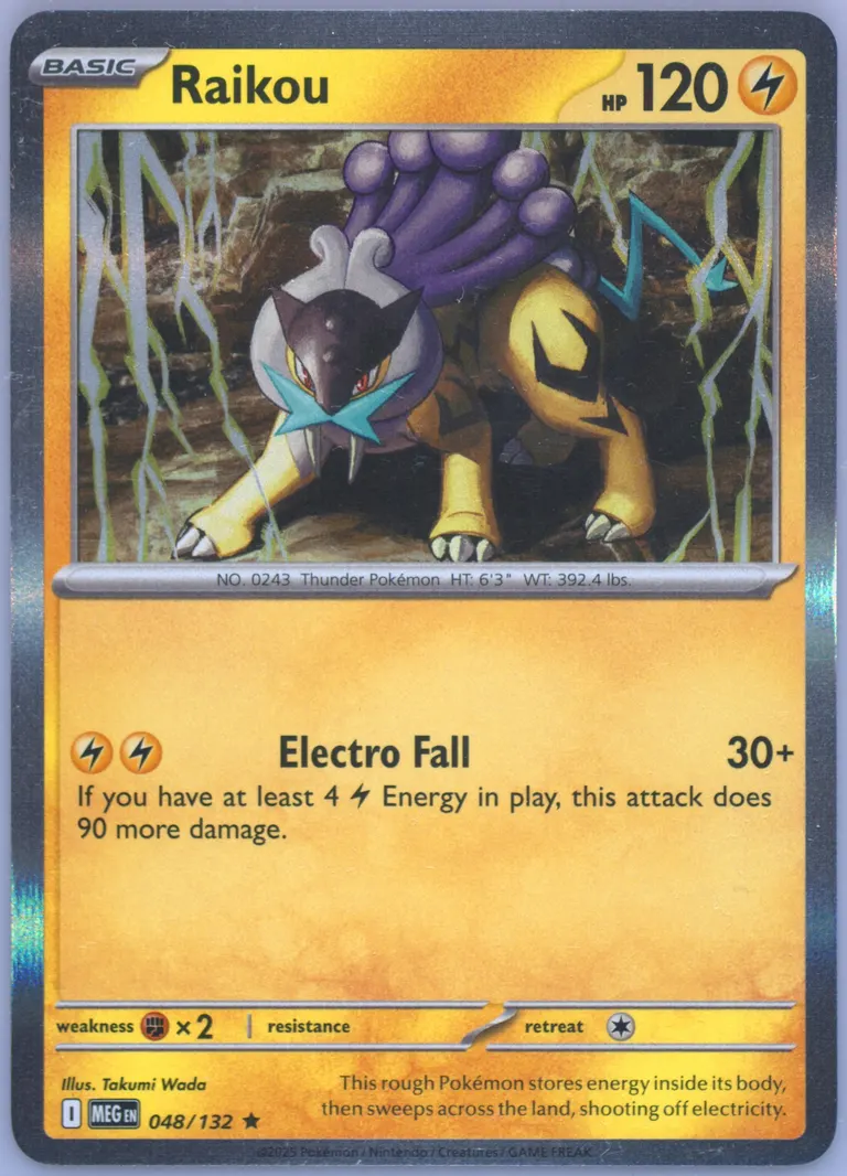 Raikou card photo