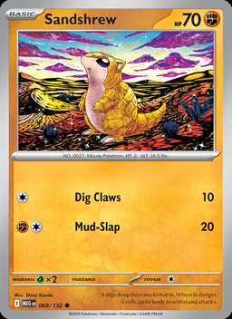 Sandshrew #68