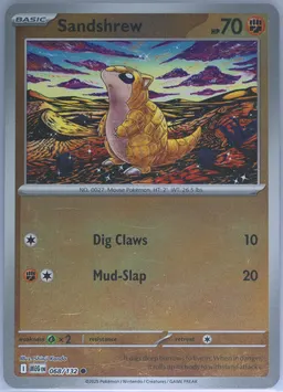 Sandshrew #68