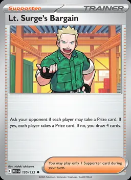 Lt. Surge's Bargain #120