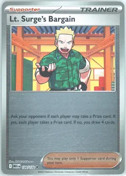 Lt. Surge's Bargain #120