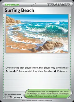 Surfing Beach #129