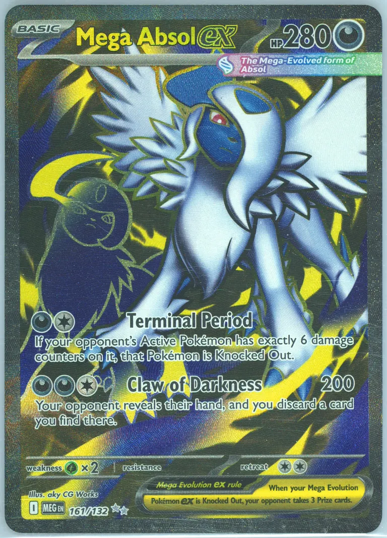 Mega Absol ex card photo
