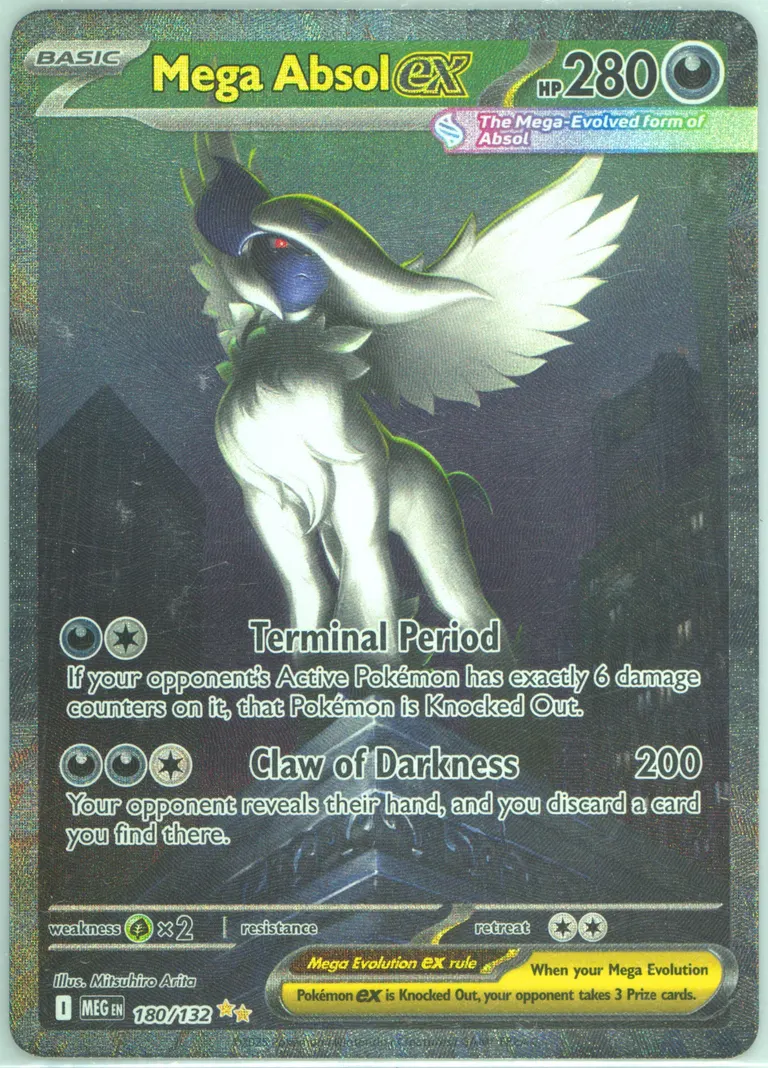 Mega Absol ex card photo