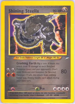 Shining Steelix #112