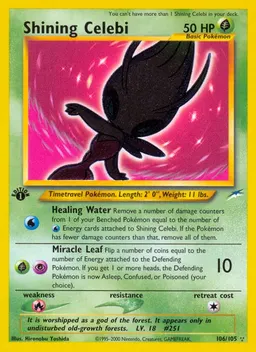 Shining Celebi #106