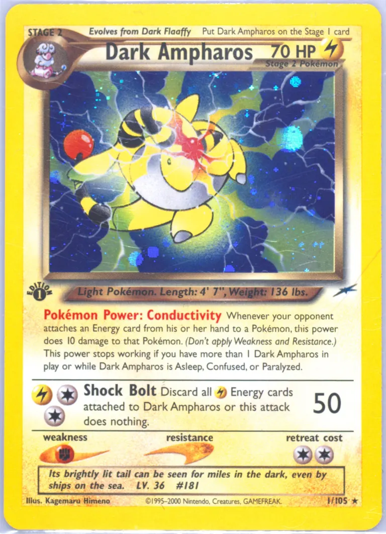 Dark Ampharos card photo