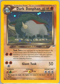 Dark Donphan card photo