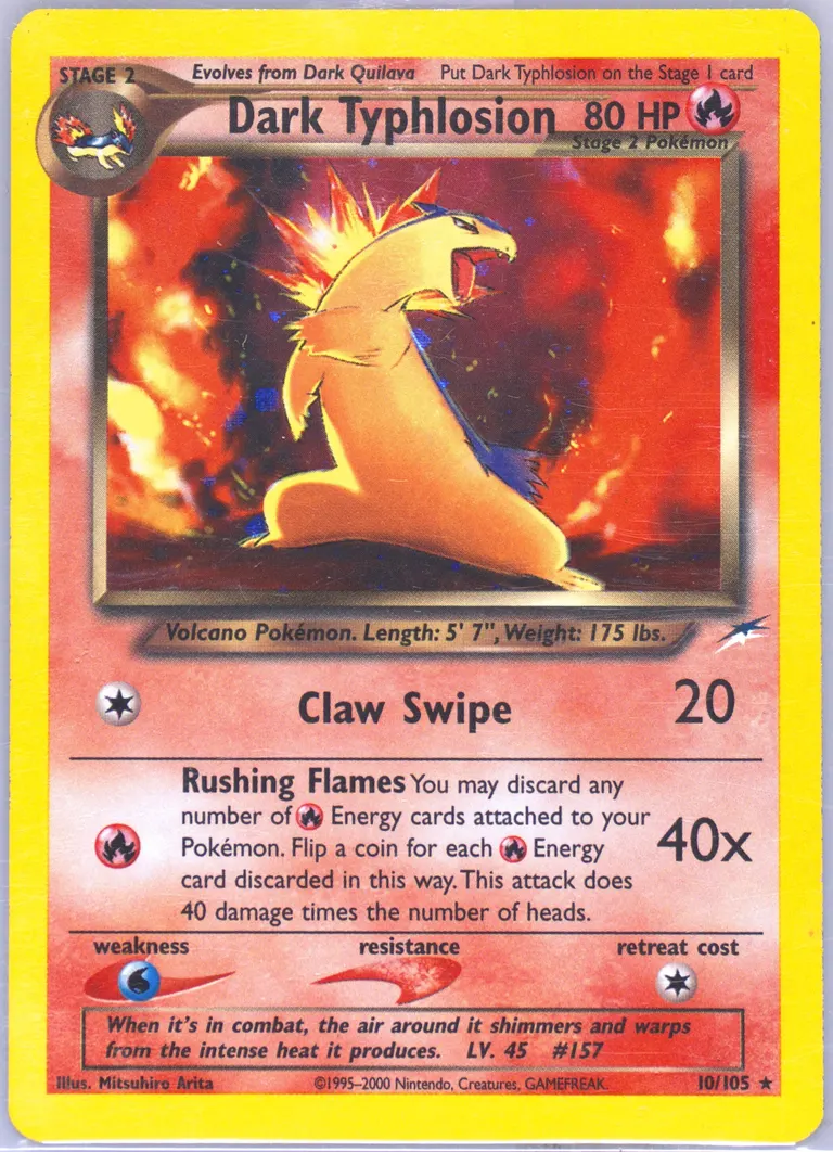 Dark Typhlosion card photo