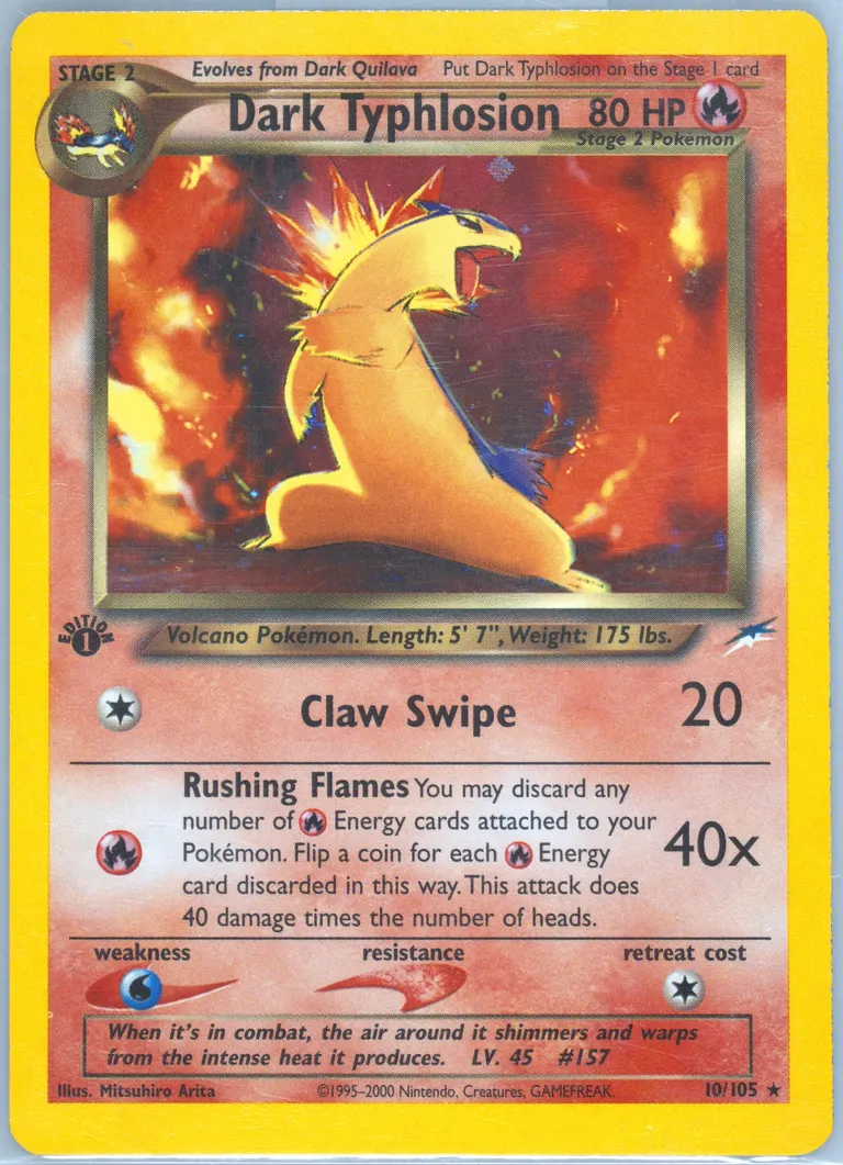 Dark Typhlosion card photo
