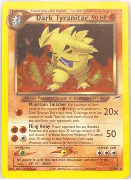 Dark Tyranitar card photo