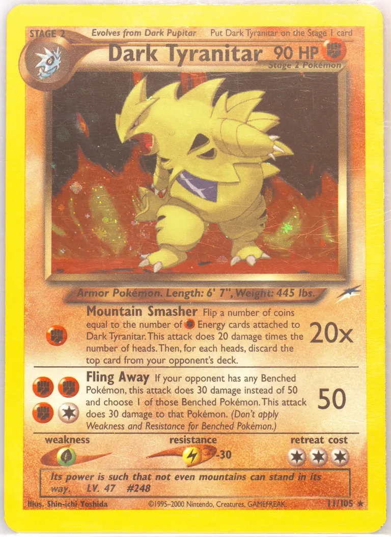 Dark Tyranitar card photo