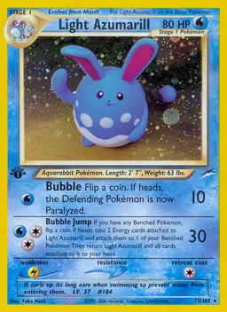 Light Azumarill card photo