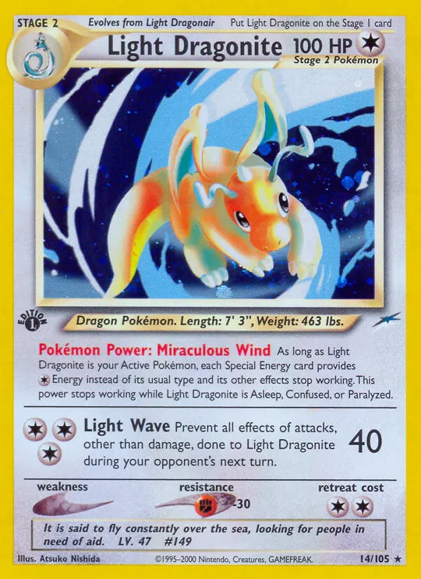 Light Dragonite card photo