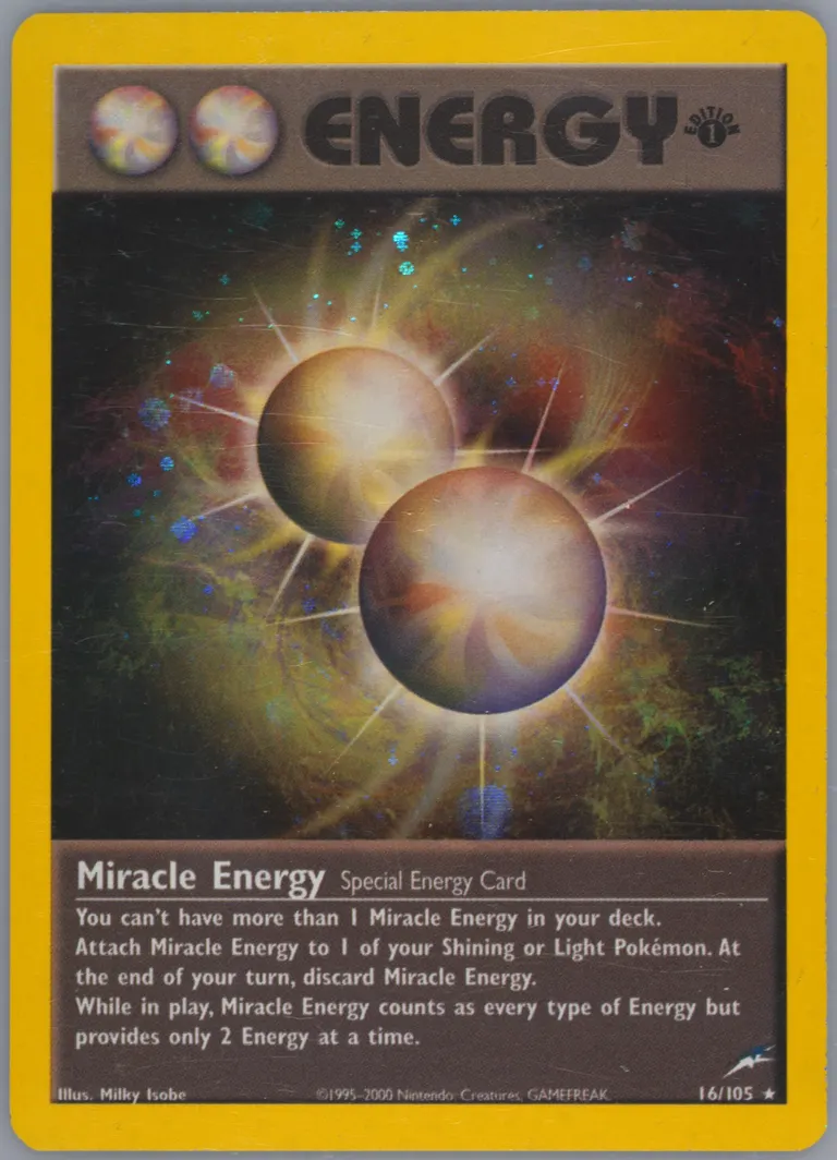 Miracle Energy card photo