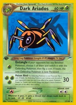 Dark Ariados card photo