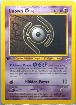Unown [H] #28