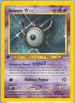 Unown [W] #29