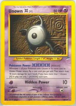 Unown [X] #30