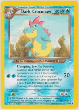 Dark Croconaw card photo