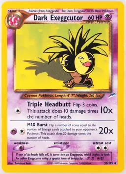 Dark Exeggutor #33