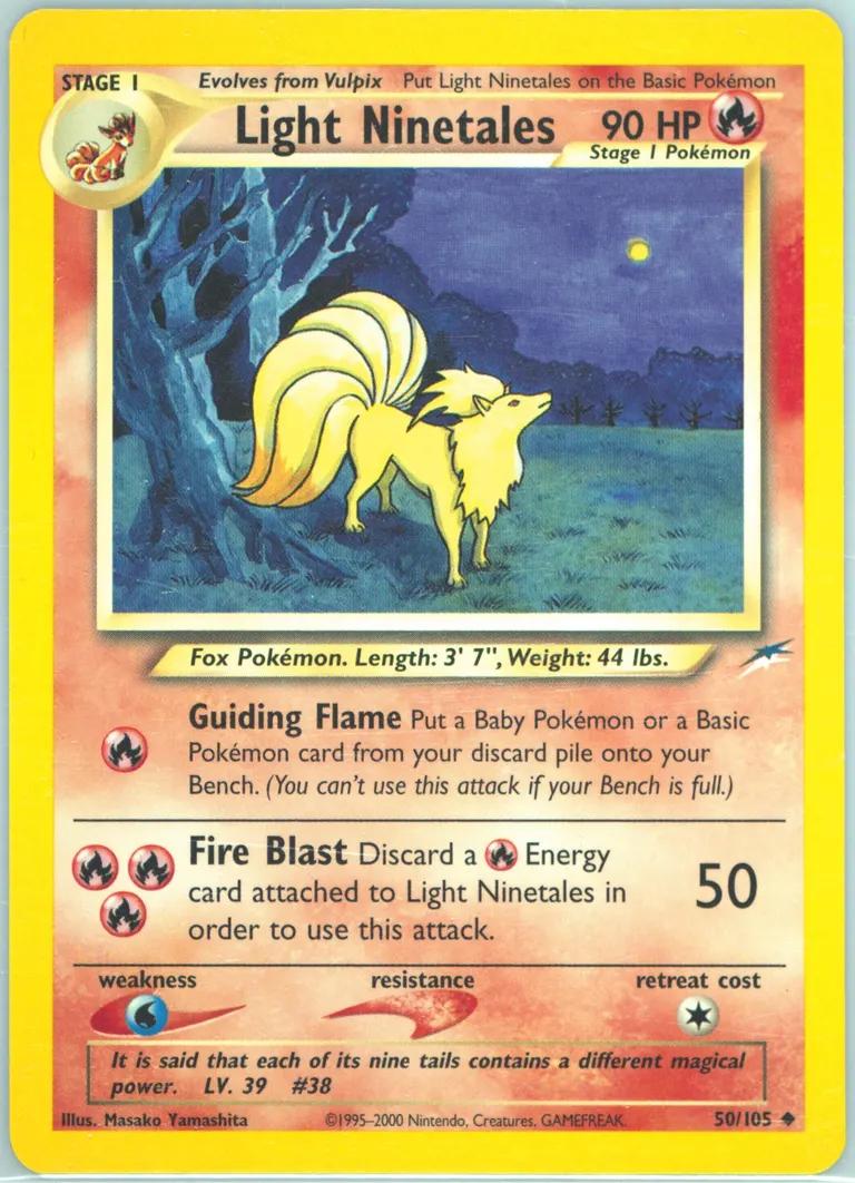 Light Ninetales card photo