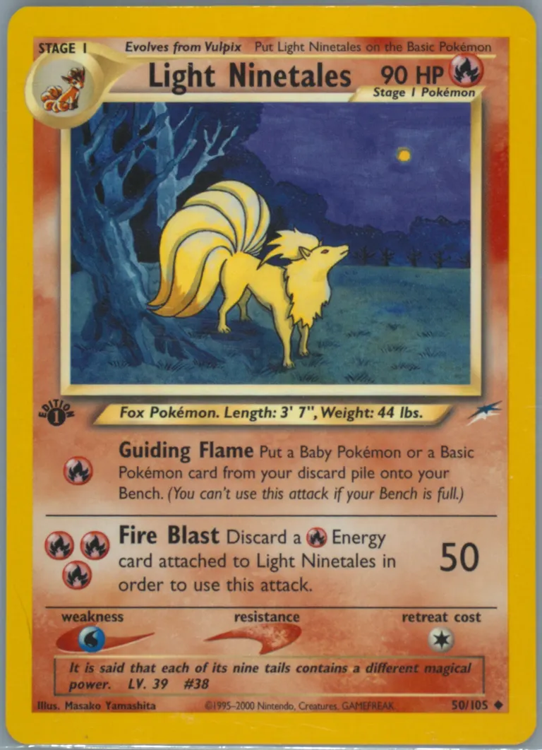 Light Ninetales card photo