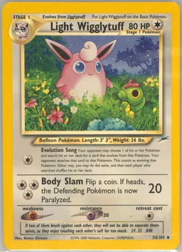 Light Wigglytuff #54