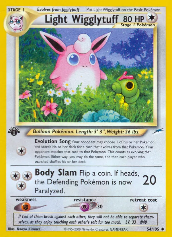 Light Wigglytuff card photo