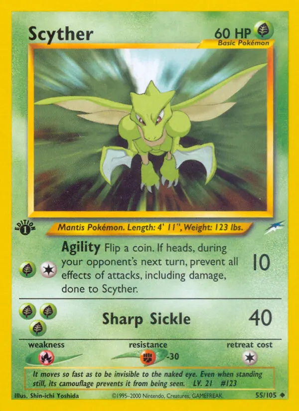 Scyther card photo