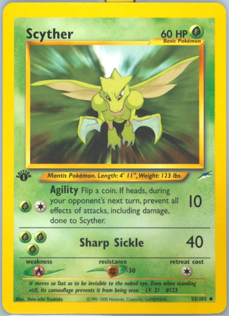Scyther card photo
