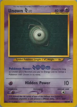 Unown [Z] #60