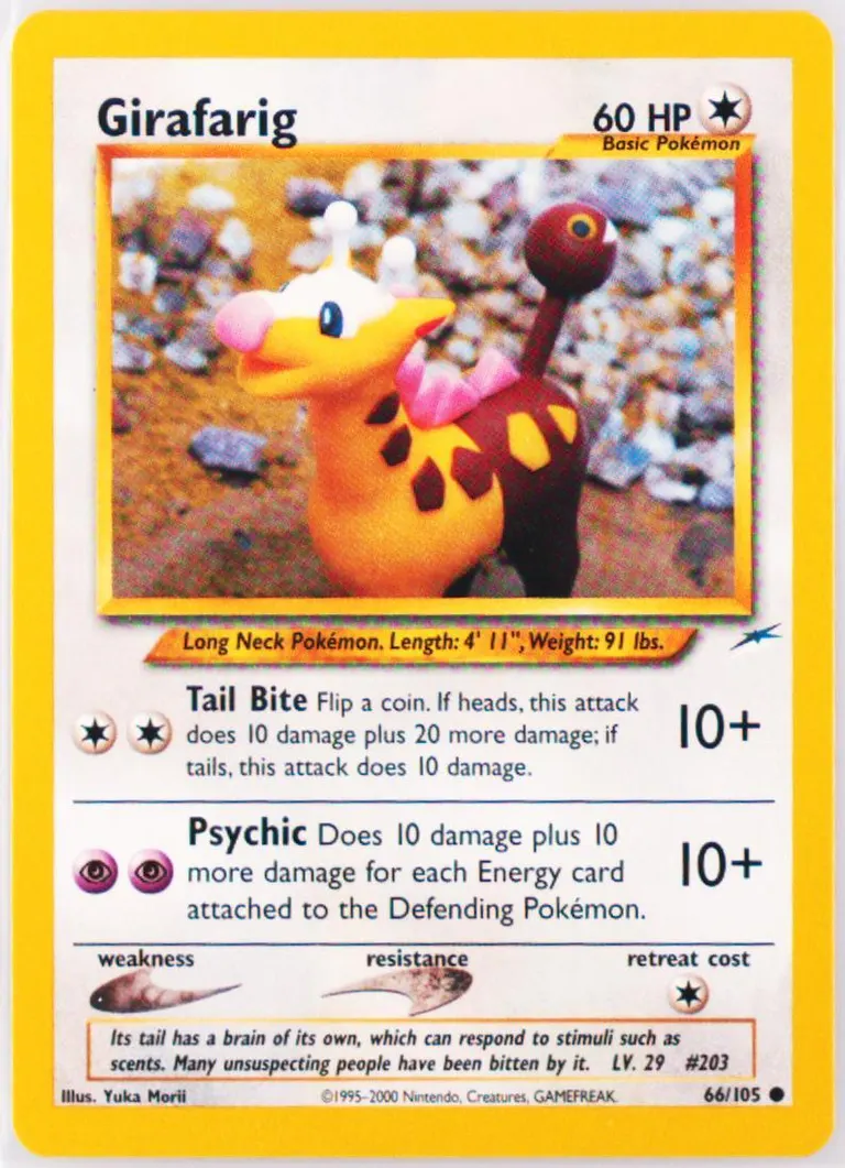 Girafarig card photo