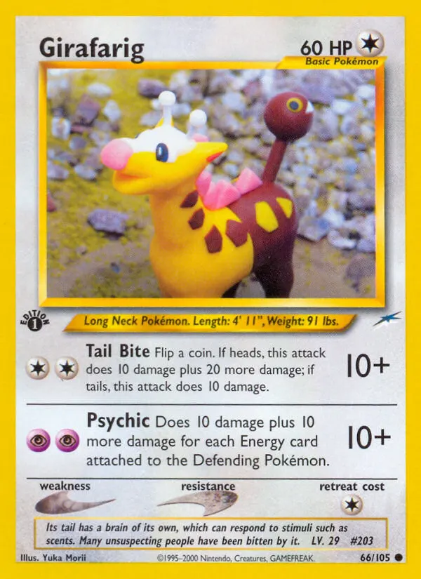 Girafarig card photo