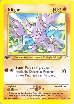 Gligar card photo