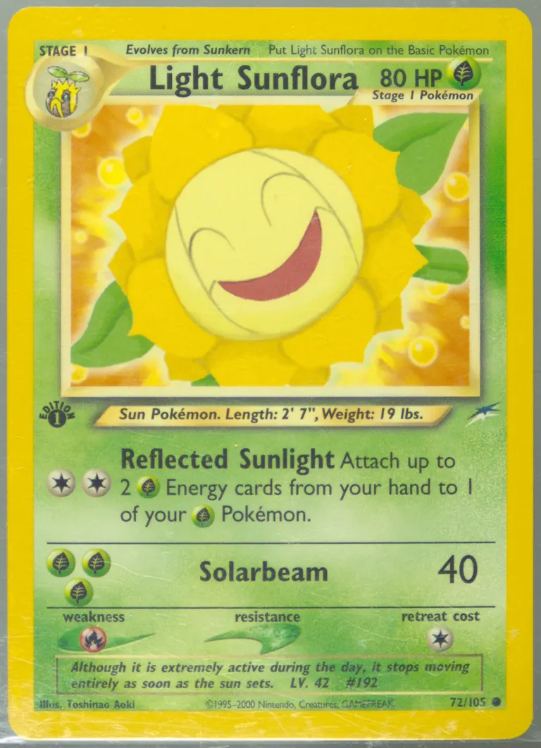 Light Sunflora card photo