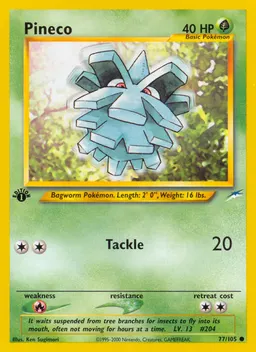 Pineco card photo