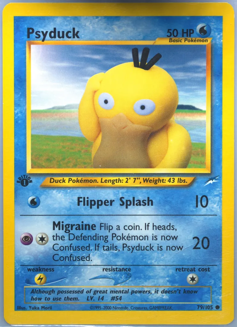 Psyduck card photo