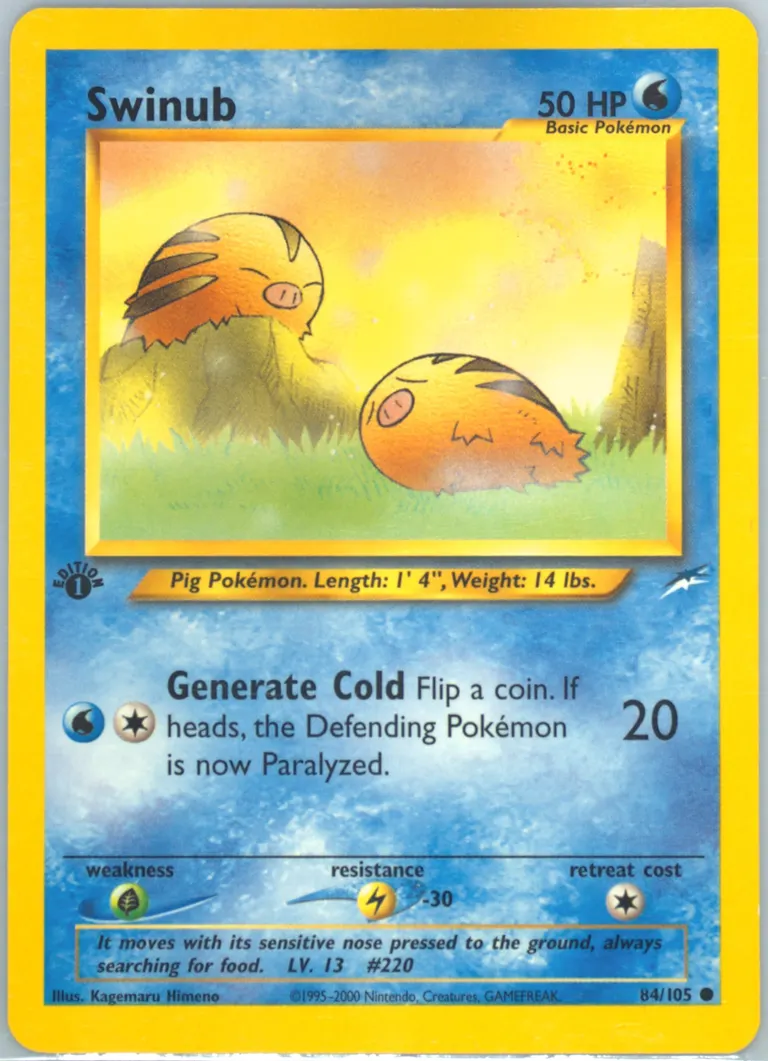 Swinub card photo