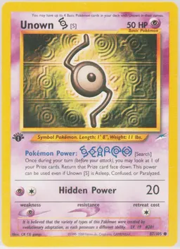 Unown [S] #87