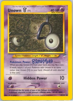 Unown [V] #89