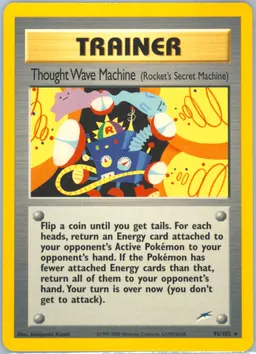 Thought Wave Machine (Rocket's Secret Machine) #96