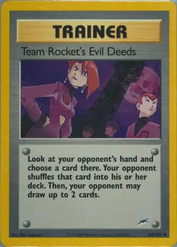 Team Rocket's Evil Deeds #103